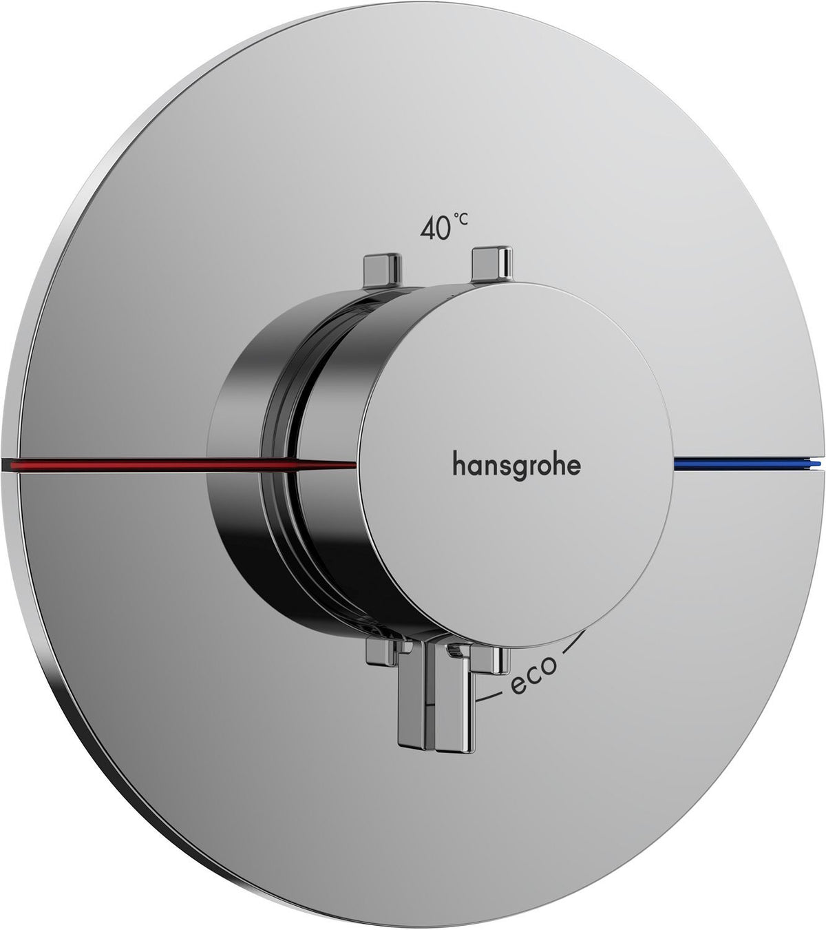 Afwerkset thermostaat Comfort S HG chroom