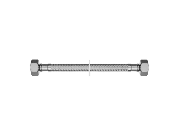 Saninstal Saniflex raccord flexible 1/2"F x 1/2"F - 100cm