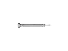 Saninstal Saniflex raccord flexible M10 x 1/2"F 50cm