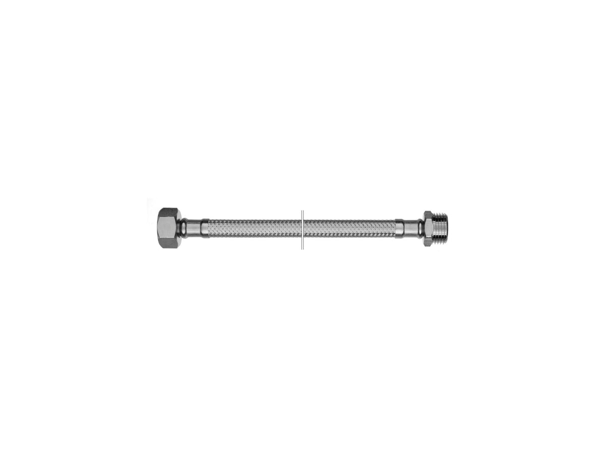 Saninstal Saniflex flexibele leiding 1/2"M x 1/2"F 80cm