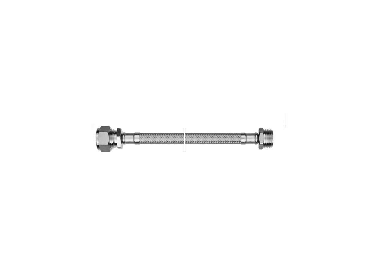 Saninstal Saniflex flexibele leiding bi15 x 1/2"M 30cm