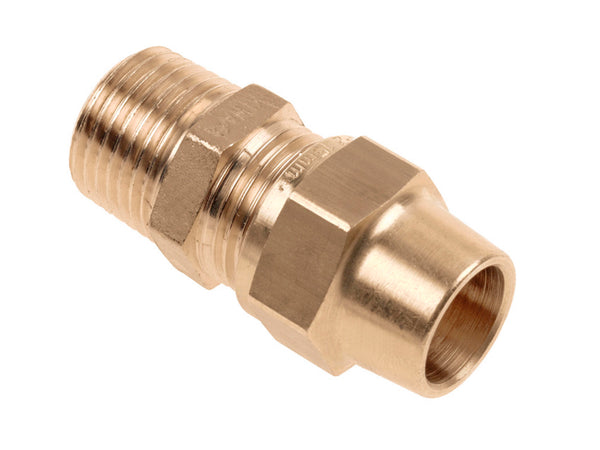 Saninstal raccord bicône 15x1/2"M gaz