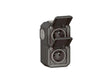 Legrand 2P+A Plexo dubbel verticaal stopcontact zwart