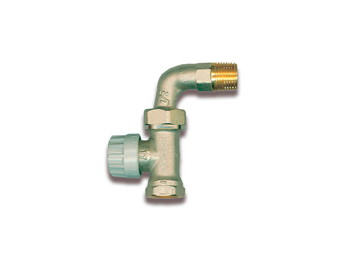 Saninstal recht kraanhuis met bocht M 1/2"