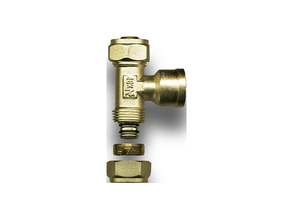 Saninstal Knel T-stuk F 20x20 1/2"