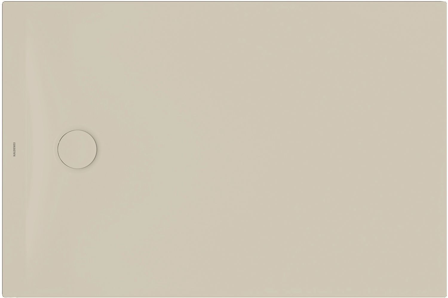 Doucheplaat calima solidlite kaldewei 90-140-3,2CM mat BEIGE