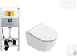 WALLFIX OLI WC SUSPENDU SFERA 50 CATALANO SLIM SEAT SLIM BLANC