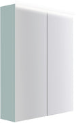 ARMOIRE TOILETTE COFFEE 2 PORTES 600MM 4250K BLEU AZUR DOUX MAT