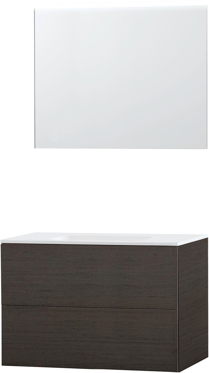 Meubel puro Solo wenge 90 Solid Molto spiegel