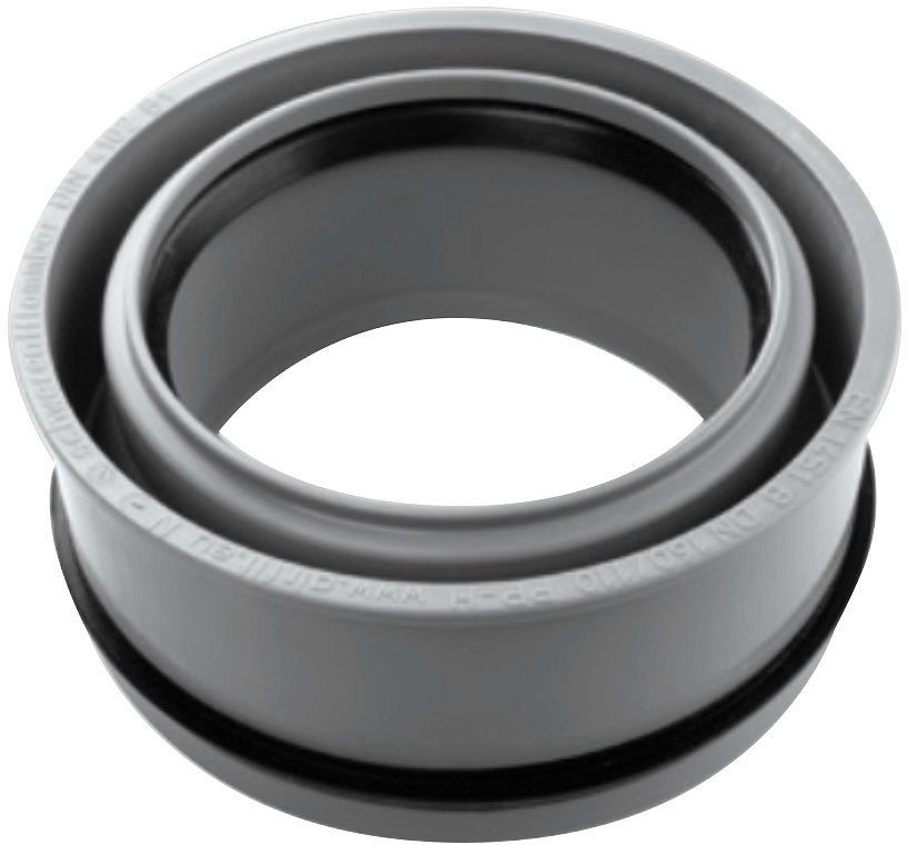 Pp-h verloopstuk m.rubber Mf Airfit 160-110MM