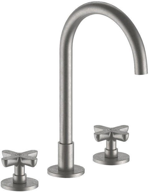 3GATS MENGKRAAN LAVABO ICONA CLASSIC FANTINI ZONDER SLUITING SPRONG 160MM RAW METAL PVD