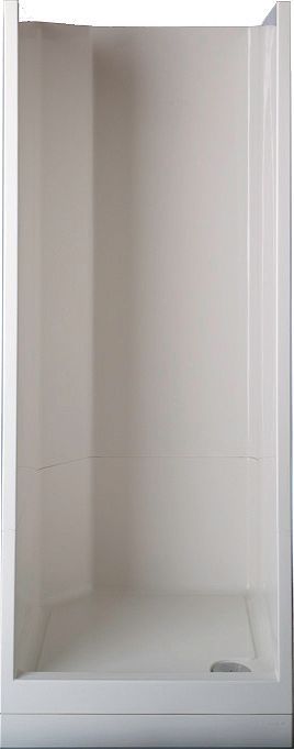 Cabine duolith 900 nis 90-90-225 wit