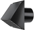 PASSAGE MURAL POUR SYSTEME DE VENTILATION D D=125MM NOIR
