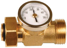 Thermometer v.retour m.ek aansluiting Henco vloerverwarming