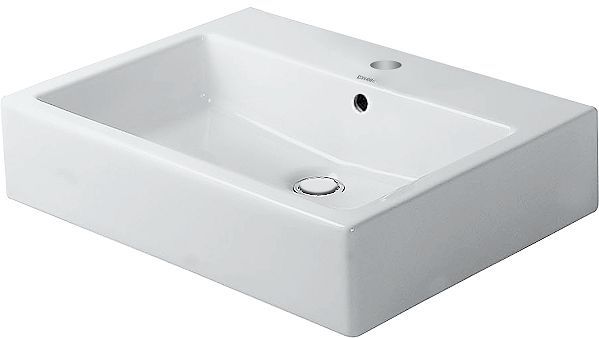Lavabo vero Duravit 60CM +kraangat wit