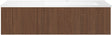 ONDERBOUW COFFEE 2 LADES 120 NOTELAAR  SMARTLINE+WASTAFEL RECHTS KUNSTMARMER MAT WIT