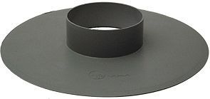 PVC DAKPLAAT GRIJS 125MM