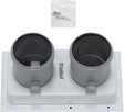 Clv adapter Vaillant ecovit/ecocraft 2X80MM