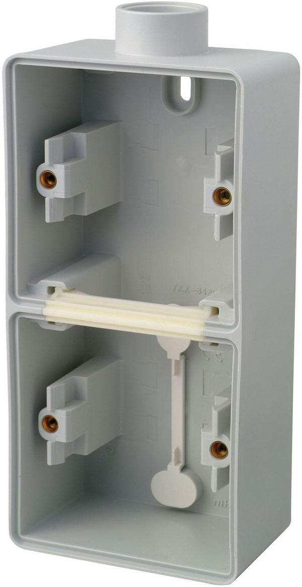 BOITIER DOUBLE VERTICAL - 1 ENTREE M20 NIKO