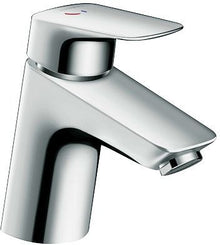 1GREEP Mengkraan lavabo Logis 70 Hansgrohe coldstart automatische sluiting chroom