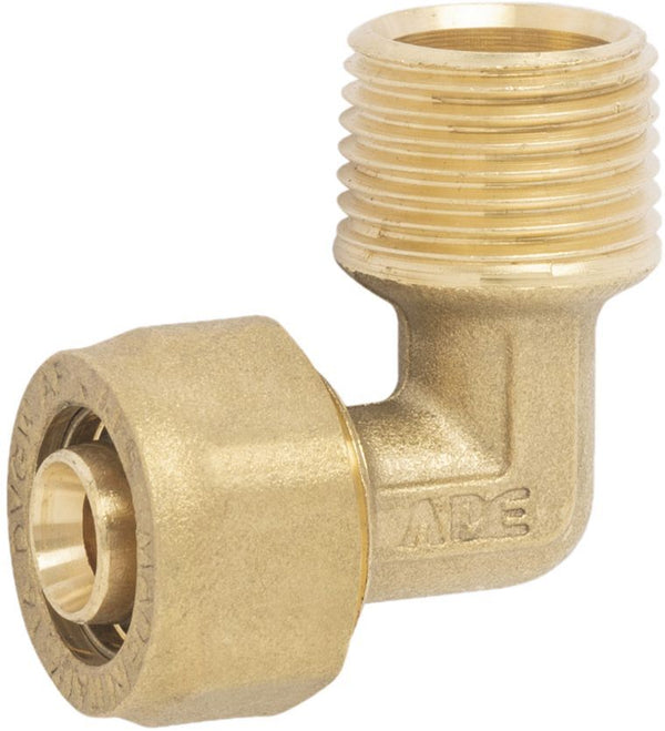 COUDE A SERRER ALUPEX 26MM-3/4"M