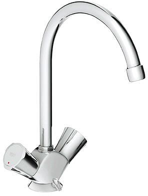 2GREEPS Mengkraan keuken Costa Grohe lage druk Chrome