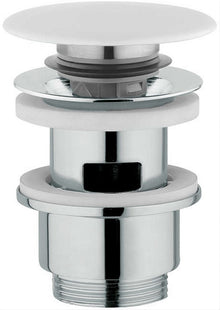 Design clic krepine nobili 5/4" rond met overloop porselein