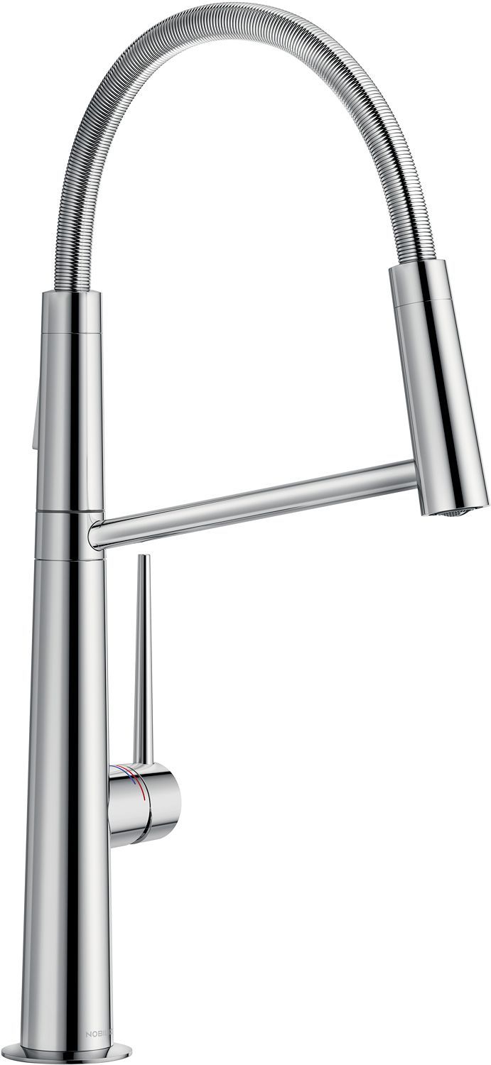 1GREEP Mengkraan keuken levante nobili+handdouche chroom