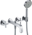 Afwerkset 2GREEP mengkraan bad citterio Axor +handdouche chroom