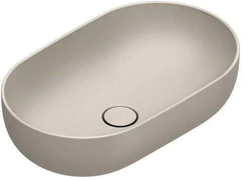 Opbouwlavabo sfera catalano cataglaze+ 60X37 H16 zonder overloop sabbia satinato