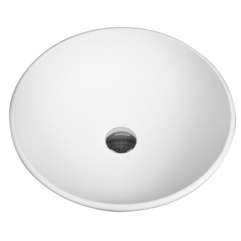 Aloni per Solid Surface opbouw waskom (42X14CM) - mat wit, wastafels — SKU MB-15971-19498, EAN 5404024101302