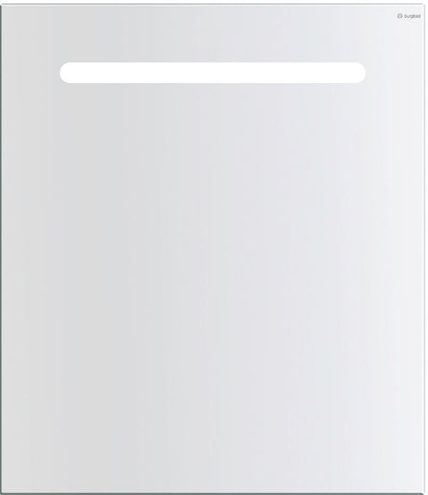 Spiegel COFFEE 600X600MM Led 5700K chroom, badkamermeubelen — SKU DESCO-192740