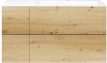 ONDERBOUW COFFEE 4 LADES 110 EIKEN DECOR URBAN +WASTAFEL RECHTS PORSELEIN WIT