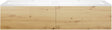 Onderbouw COFFEE 2 lades 140 duo eiken urban +dubbele wastafel kunstmarmer mat wit