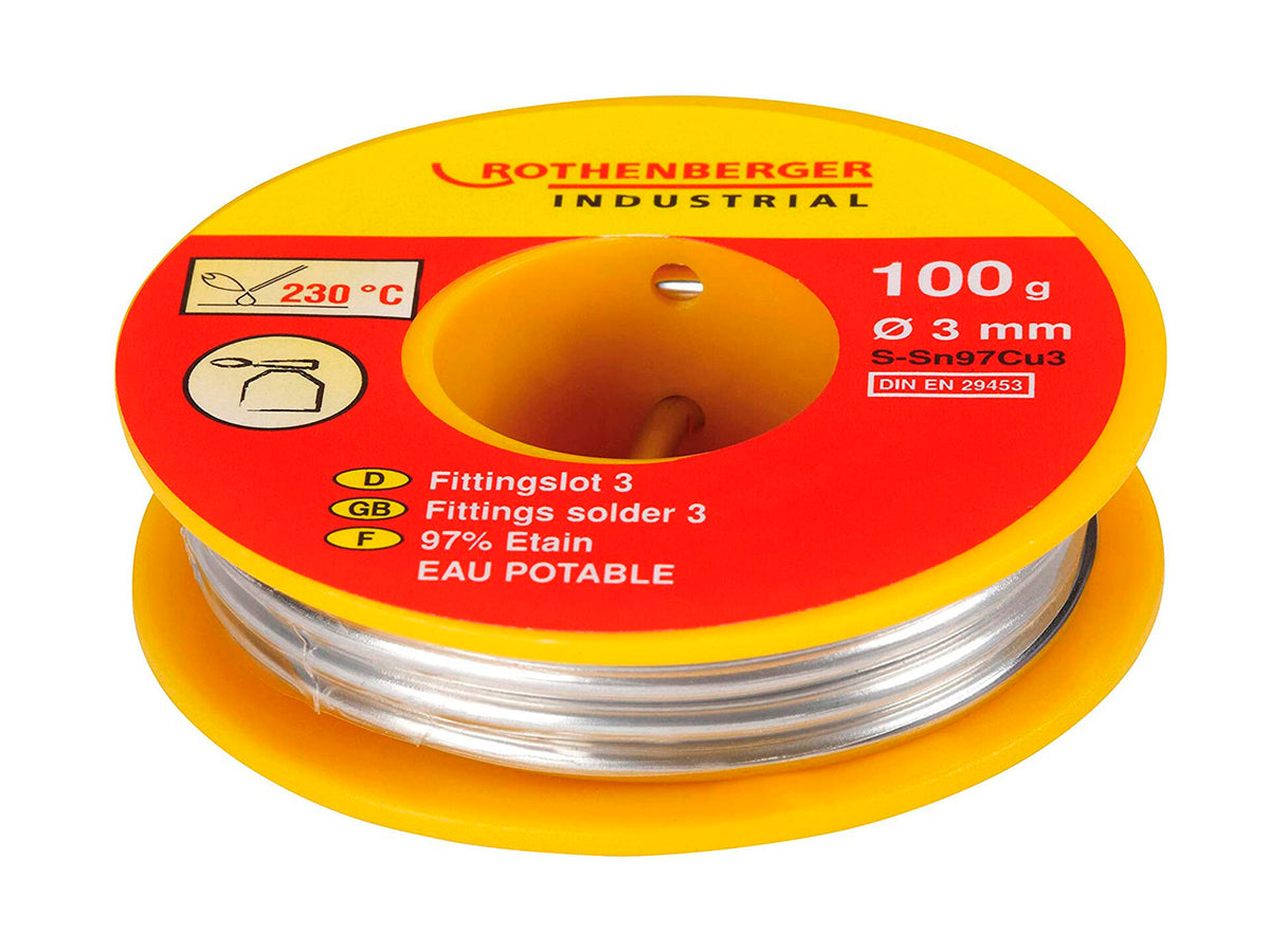 Rothenberger 3 fittingsoldeer 3mm 100g