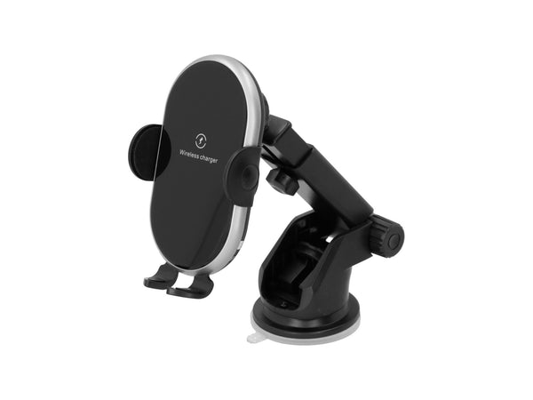 Carpoint 3-in-1 smartphonehouder met Qi lader