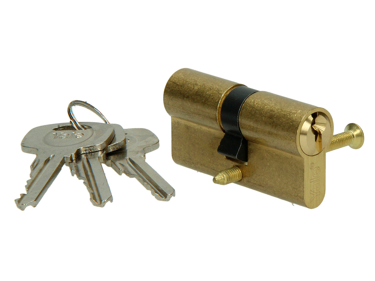 Yale 250 30/30 profielcilinder 60mm goud