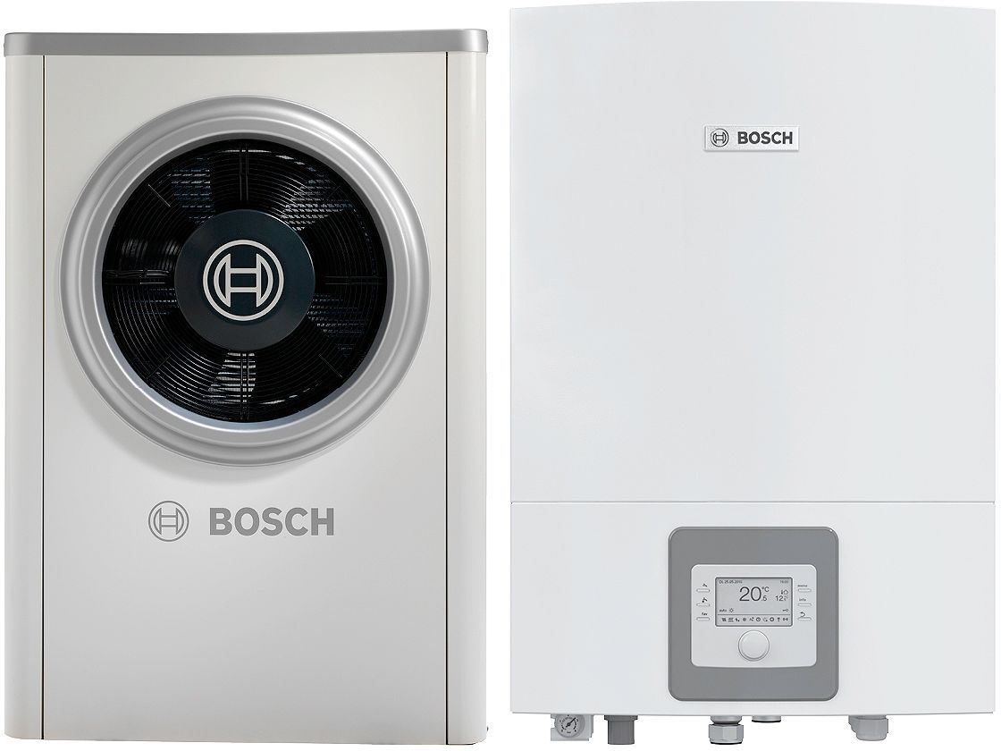 CVCV-WARMTEPOMP LUCHT/WATER MONOBLOC COMPRESS 6000 AWE BOSCH 4KW ERP LABEL A++