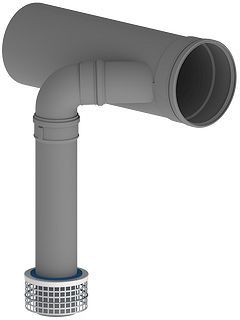 KIT EXTENSION PP DN200 LV/LW QUINTA ACE