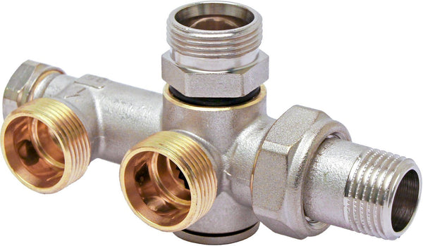 Onderverdeelstuk 2-PIJPS begetube haaks 1/2"-M24 100%