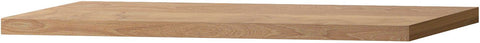 Tablet voor opbouw lavabo combo/molto massif eik 90X50X4, badkamermeubelen — SKU DESCO-162359