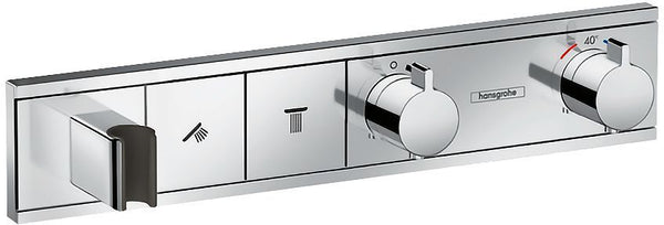 SET DE FINITION THERMOSTAT POUR 2 SYSTEME RAINSELECT +PORTE DE DOUCHE HG CHROME