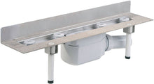 Vloergoot+put wand ceraline DALLMER 60CM inox