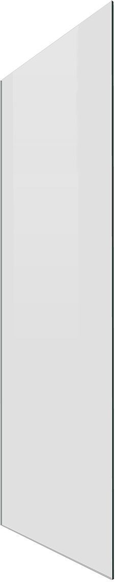 PARTIE FIXE PASPARTOE 2.0 76CM H204CM CHROME-CLAIR