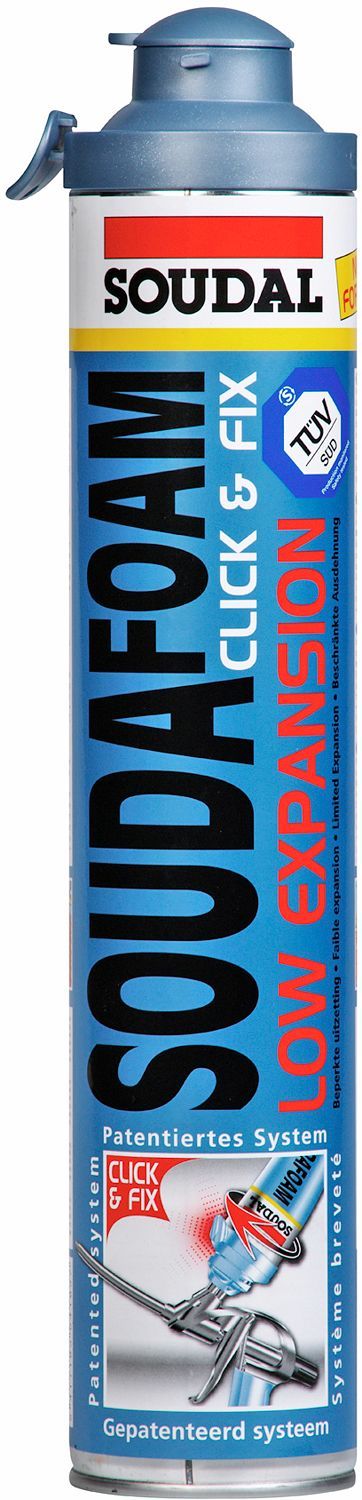 MOUSSE PU PISTOLABLE SOUDAFOAM LOW EXPANSION 750ML
