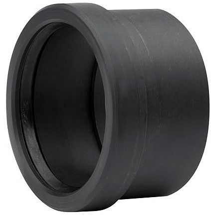 PVC VERLOOPSTUK ZWART 90-110 RA84
