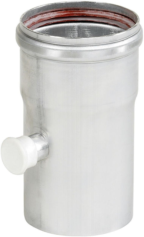 Verlengstuk met meetnippel 80MM Alu