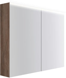 Spiegelkast COFFEE 2 deuren 1000MM 4250K notelaar Decor Fluweel