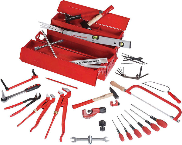 SET D' OUTILS+BOÎTE 50 PC ROTHENBERGER