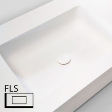 TABLET TAILOR TOP 1 LAVABO RECHTS FLS 100CM SOLID XONYX WIT